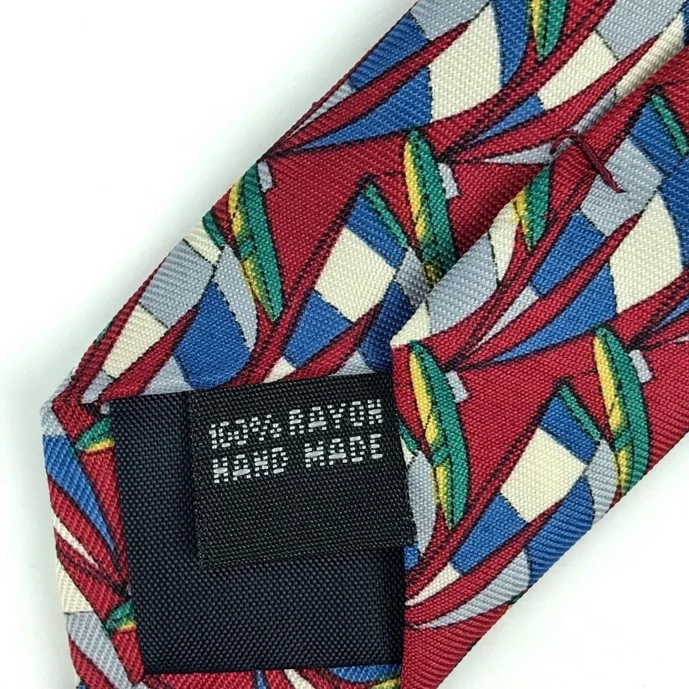 Utopia Men's Tie Handmade Colorful Sailboat Boat Nautical Novelty Necktie 56